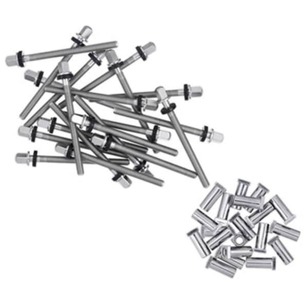 Drum Works Furniture Tp50 Rods for 6 Snares with Rec, Stainless Steel, 20PK DWSMTP50S6 - main